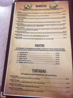 Los Amigos Of Glendive menu