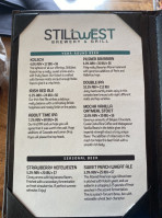 Stillwest Brewery Grill menu