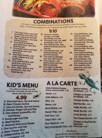Anna's Mexican And Grill menu