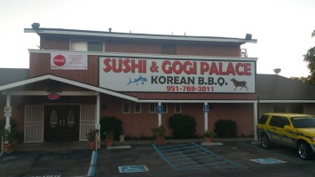 Sushi Gogi Palace Korean B.b.q outside