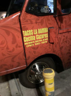 La Bamba Taco Truck outside