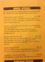 Good Earth Organic Eatery menu