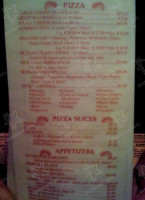 Oma's Pizza And Italian menu
