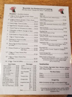 Riverside Inn menu