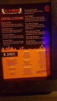 Colorado Fondue Company menu