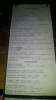 Sweetwater And Grill menu