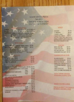 American Legion menu