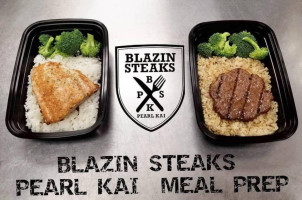 Blazin Steaks Pearl Kai food
