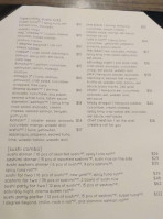 450 Teppanyaki menu