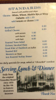 Brewster Inn Chowder House menu