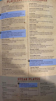 Cilantros Grill Cantina menu