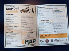 Map Brewing menu