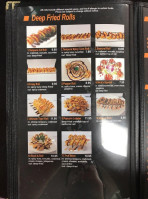 City Sushi Grill menu