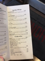 Hong Ning Filipino And Grill menu