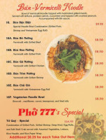 Pho 777 food