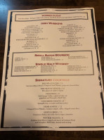 The Local West End menu