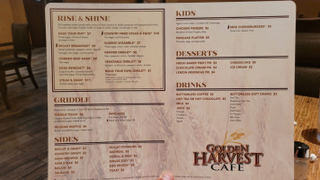 Golden Harvest Cafe food