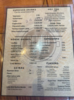 Bennu Coffee Llc menu