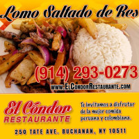 El Condor Latin Fusion food