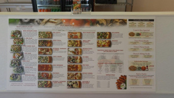 Megatoppers Pizza Joint menu