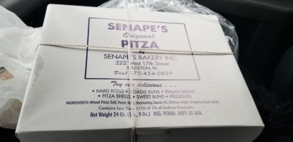 Senape's Bakery Inc. food