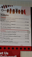 The Cheesesteak Express Kabob Depot menu
