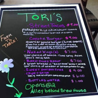 Tori's Food Truck inside