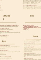Pulcinella Pizzeria Wine menu