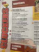 Cluckers Shepherdsville menu