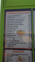 Albertaco's Mexican Food menu