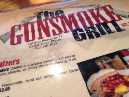 The Gunsmoke Grill food