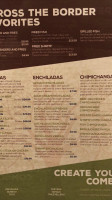 Zapote Mexican Grill menu