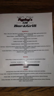 Fryday's 120 Grill menu