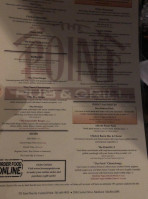 The Point Pub & Grill LLC menu
