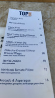 Topside Roof Deck menu