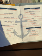 Topside Roof Deck menu