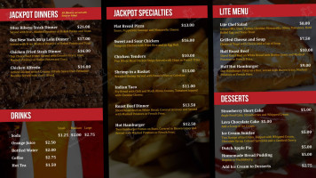 Jackpot menu