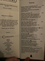 Kelnero menu