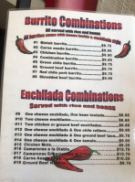 Taco Corner menu