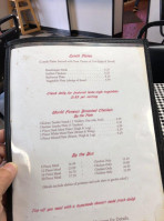 Corner Grill menu