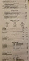 Zorba's Restaurant Sports Bar menu