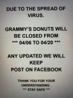 Grammys Donuts And More food