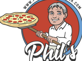 Phil’s Primetime Pizza menu