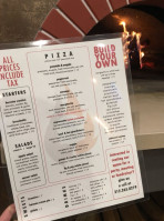 Stix 'n Brix Wood Fired Pizza menu