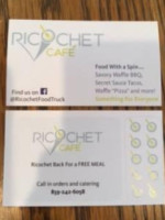 Ricochet Cafe food