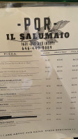 Pqr Roman Pizzeria menu