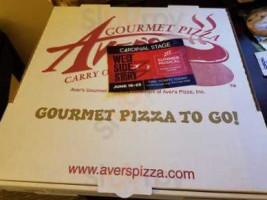 Aver's Pizza menu
