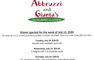 Abbruzzi Giunta's Italian Market menu
