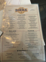 LaScala's Birra menu