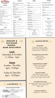 Giuseppe's Cucina Italiana menu